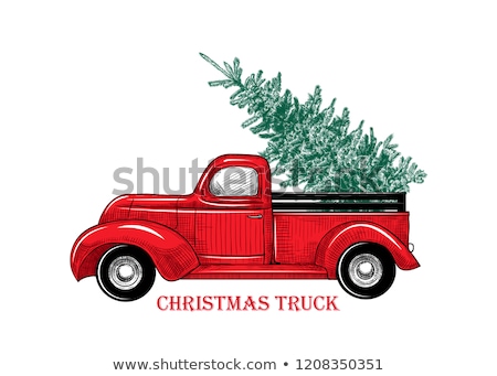 Stock photo: Christmas Card Template Eps 8