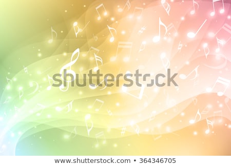 Stock fotó: Vector Music Background