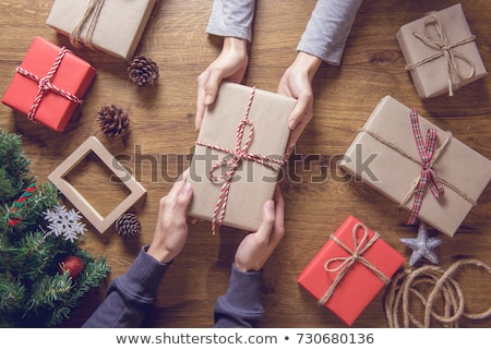 Stockfoto: Christmas Gift Giving