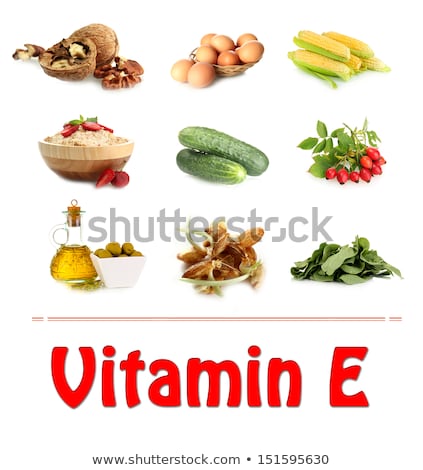 Stock fotó: Assortment Food Sources Of Vitamin E