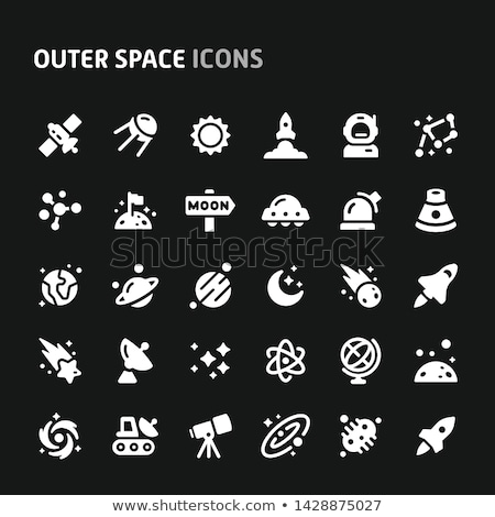 Stock photo: Comet Icon Set