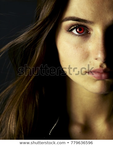 Stockfoto: Portrait Of Vampire Woman