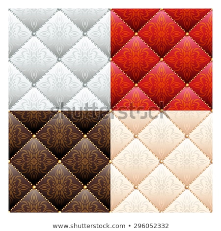 Stockfoto: Delicate Satin Background With Beads