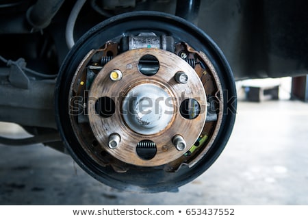 Stock photo: Brake Shoe Of A Car