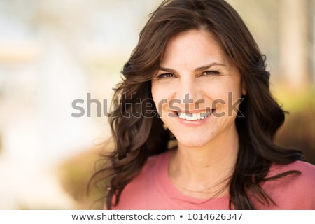 Stok fotoğraf: Beautiful Mature Woman