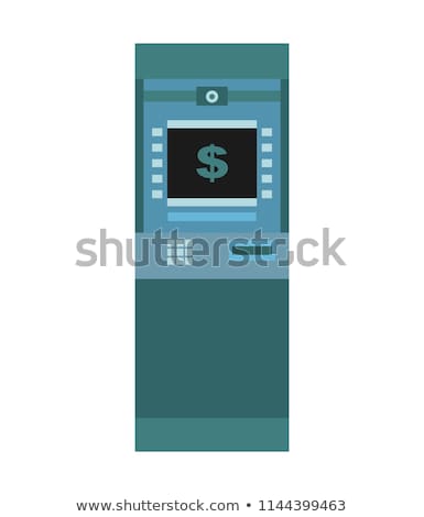 Foto stock: Atm Isolated Financial Apparatus For Issuing Cash