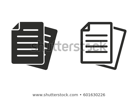 Сток-фото: Document Icon