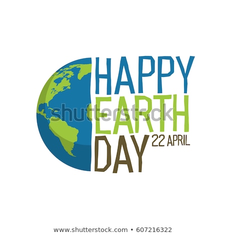 Foto stock: An Earth Day Logo