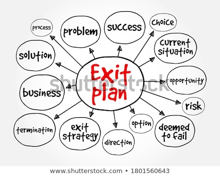 Foto stock: Business Exit