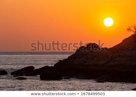 Stock photo: Sunset Over Andaman Sea