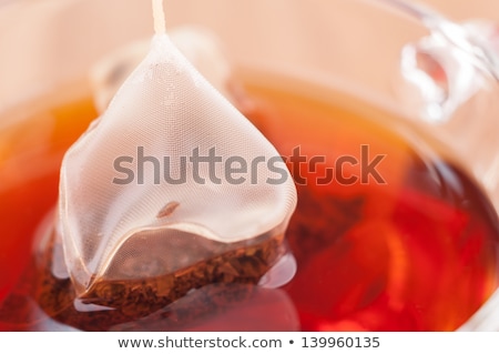 Close Up Of Tea Bags Stockfoto © Calvste
