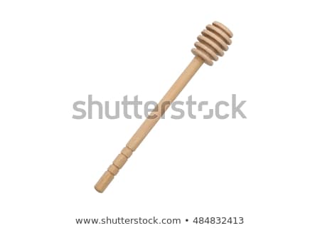 Stock photo: Honey On Wooden Drizzler