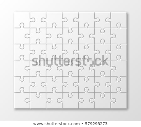 Сток-фото: Puzzle With Empty Piece