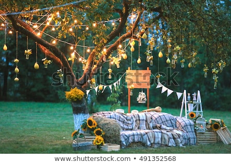 Stock photo: Wedding Photo Zone Decoration