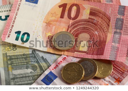 Stock fotó: Euro Banknotes And Coins In Cash Box