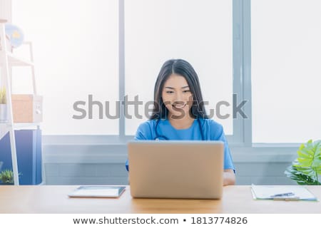 ストックフォト: Psychologist With Tablet Pc And Senior Patient