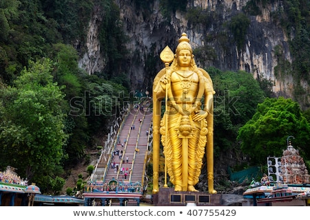 Foto stock: Hindu Temple With Indian Gods Kuala Lumpur Malaysia