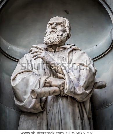 Stok fotoğraf: Sculpture Of Galileo