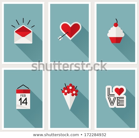 [[stock_photo]]: Envelope With Red Heart