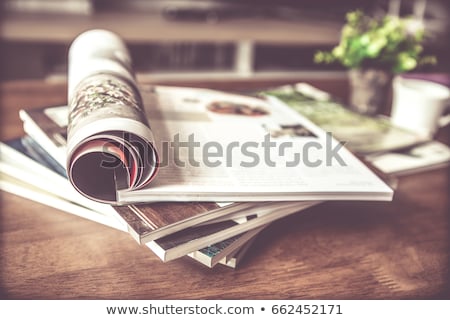 Foto stock: Magazine Stack