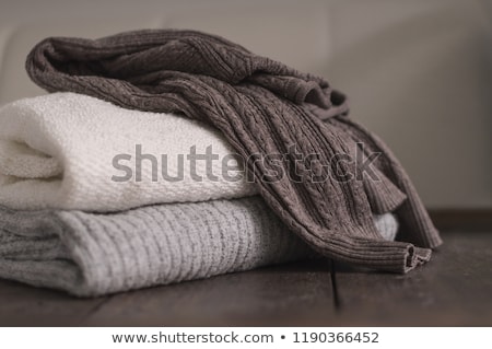 Stok fotoğraf: Woolen Sweater Cardigan