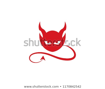 Сток-фото: Funny Devil In Halloween Concept