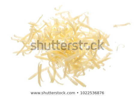 Stok fotoğraf: Heap Of Grated Cheese