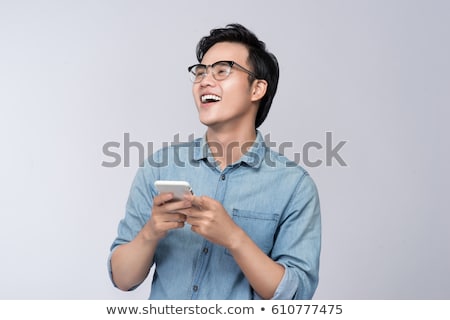 Stok fotoğraf: Happy Asian Man