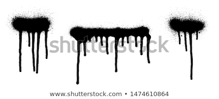 Foto stock: Drips Of Paint