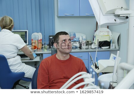 Stock foto: Dentists Teeth Checkup Series Of Related Photos