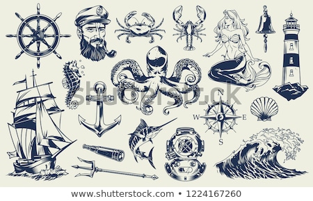 [[stock_photo]]: Vintage Nautical Illustration