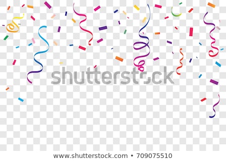 Stock photo: Colorful Curly Party Streamer