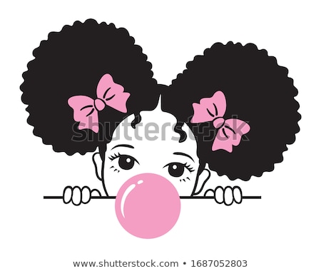 Stock photo: Afro Girl