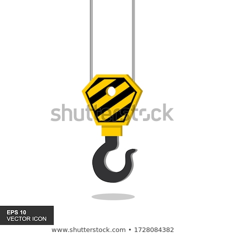 Foto stock: Construction Crane Hook