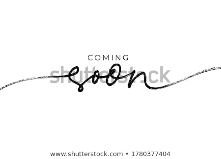 Foto d'archivio: Coming Soon Sign