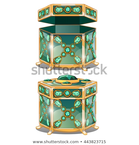 Stock photo: Jewelry Background With Ornaments Made Of Precious Stones