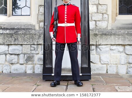 Foto d'archivio: Soldier On Royal Guard Duty