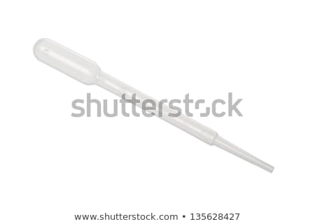 Stock photo: A Plastic Pipette