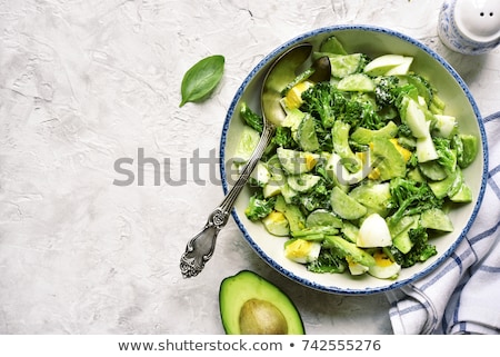 Stock foto: Bowl Of Egg Mayonnaise