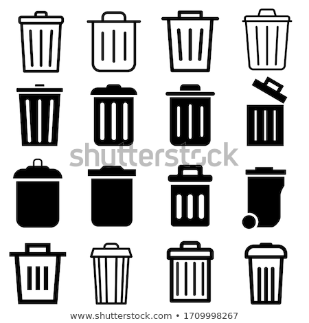 Foto stock: Garbage Can