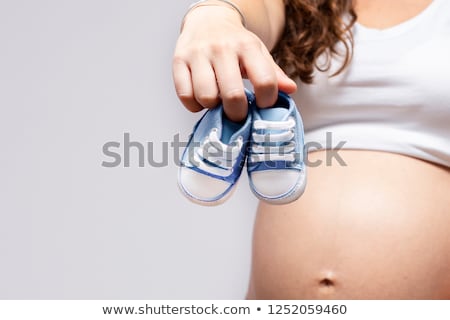 Foto stock: Baby Boy Isolated