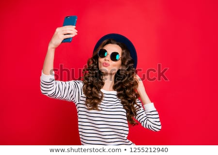 Сток-фото: Girls Taking Selfies