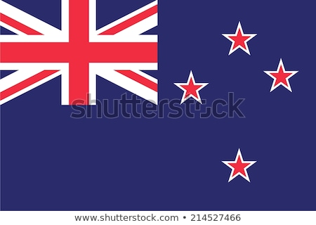 Zdjęcia stock: Flag Of New Zealand