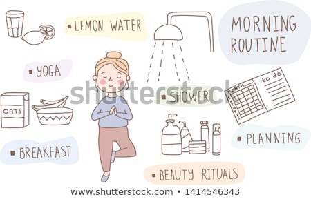 Stock photo: Morning Routines