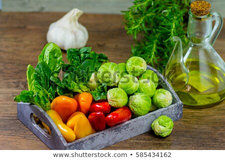 Stockfoto: Chopping Cart With Vegetable