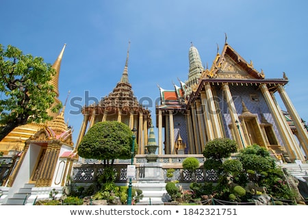 Stock photo: Phra Kaeo Temple Of The Emerald Buddhabangkok Thailand