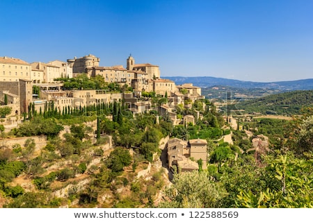 The Village Of Gordes Provence France Zdjęcia stock © Bertl123