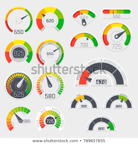 ストックフォト: Illustration Of Speedometer