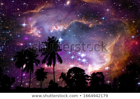 Foto stock: Nebula Night Sky Elements Of This Image Furnished By Nasa