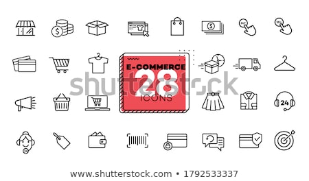 Stockfoto: Wallet Coins Banknote Money Online Shopping